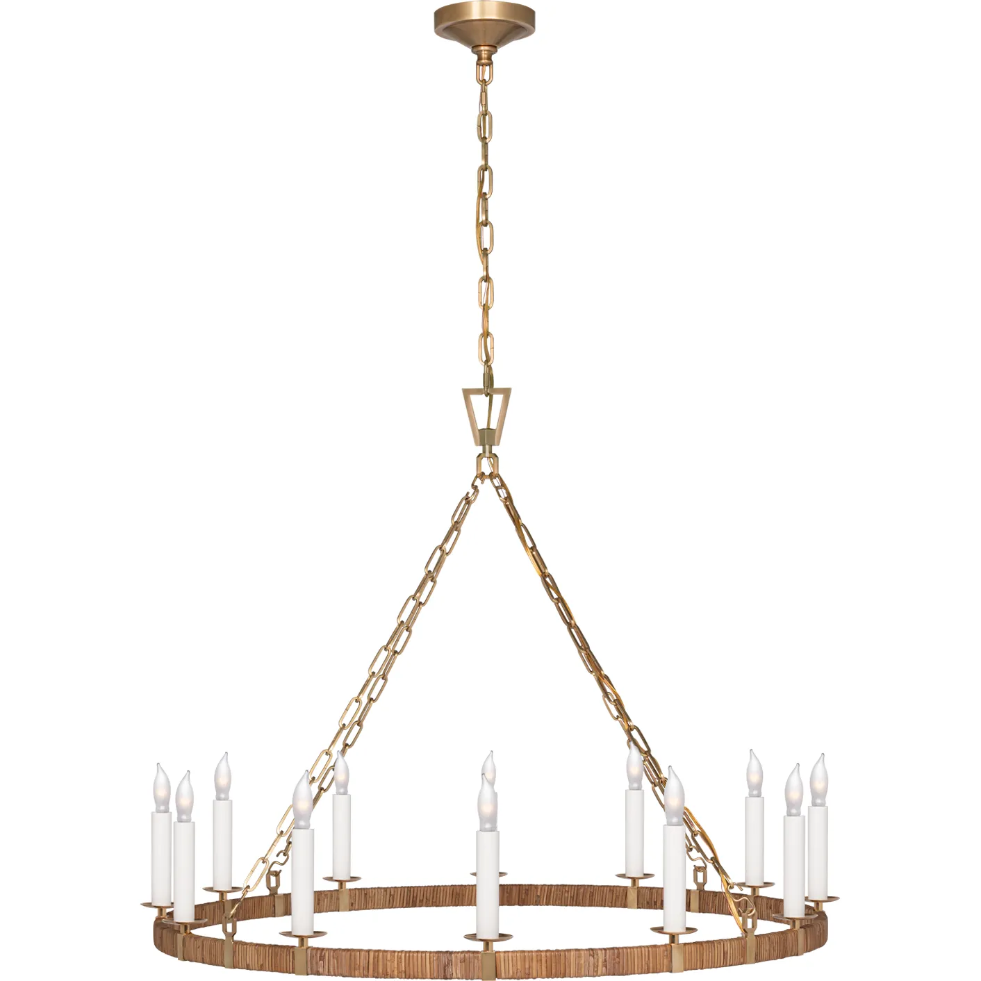 Darlana Large Wrapped Ring Chandelier Bathroom Lighting bright deals