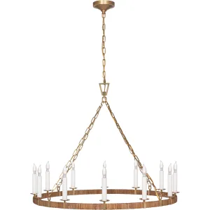 Darlana Large Wrapped Ring Chandelier Bathroom Lighting bright deals