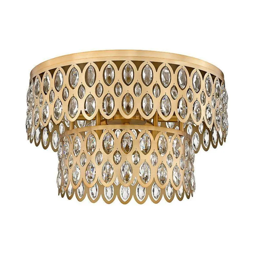 Dealey 9-Light Flush Mount
