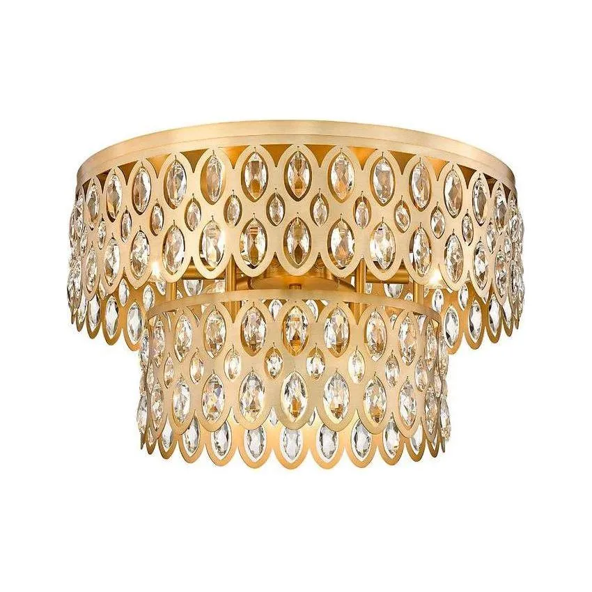 Dealey 9-Light Flush Mount