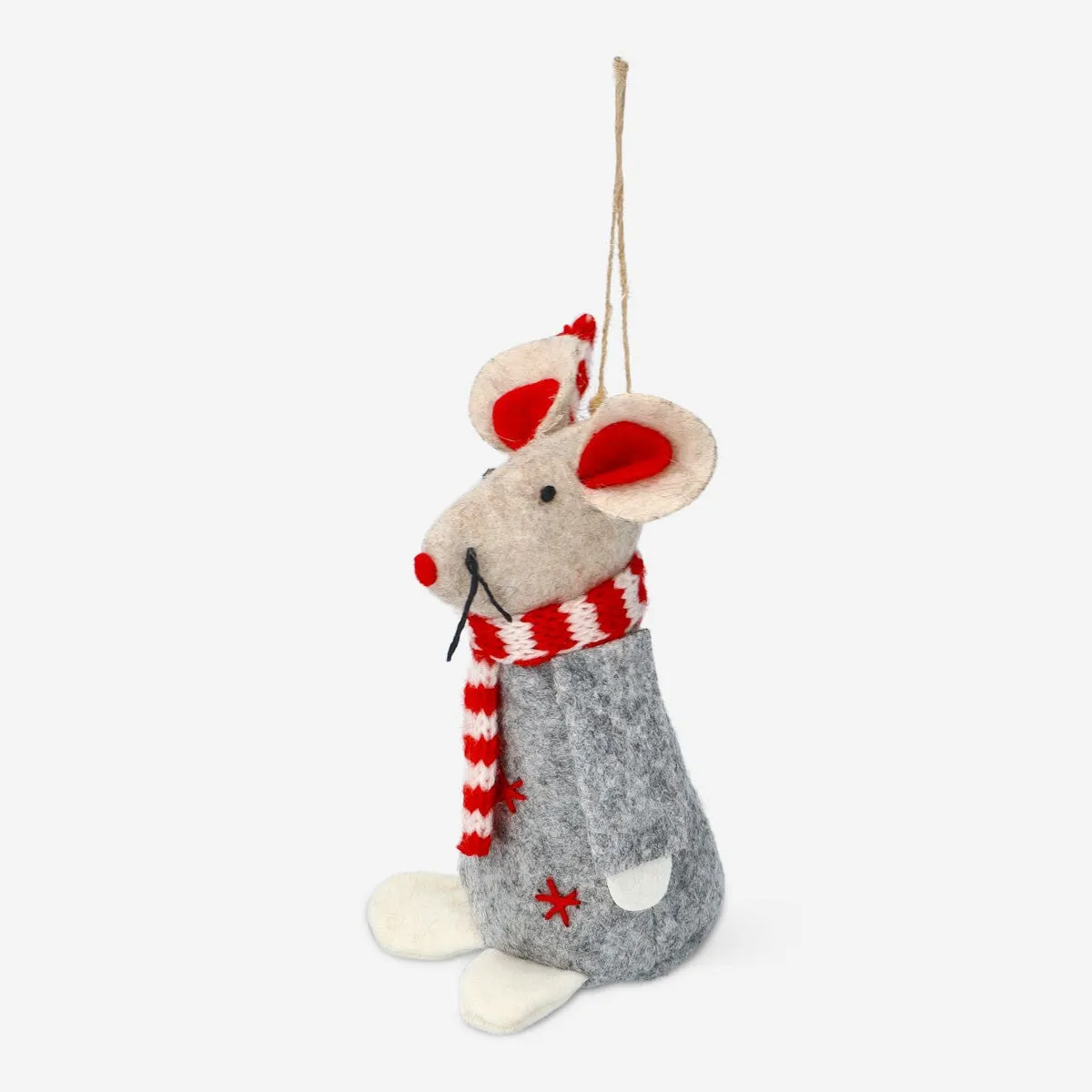 Decorative grey mouse
