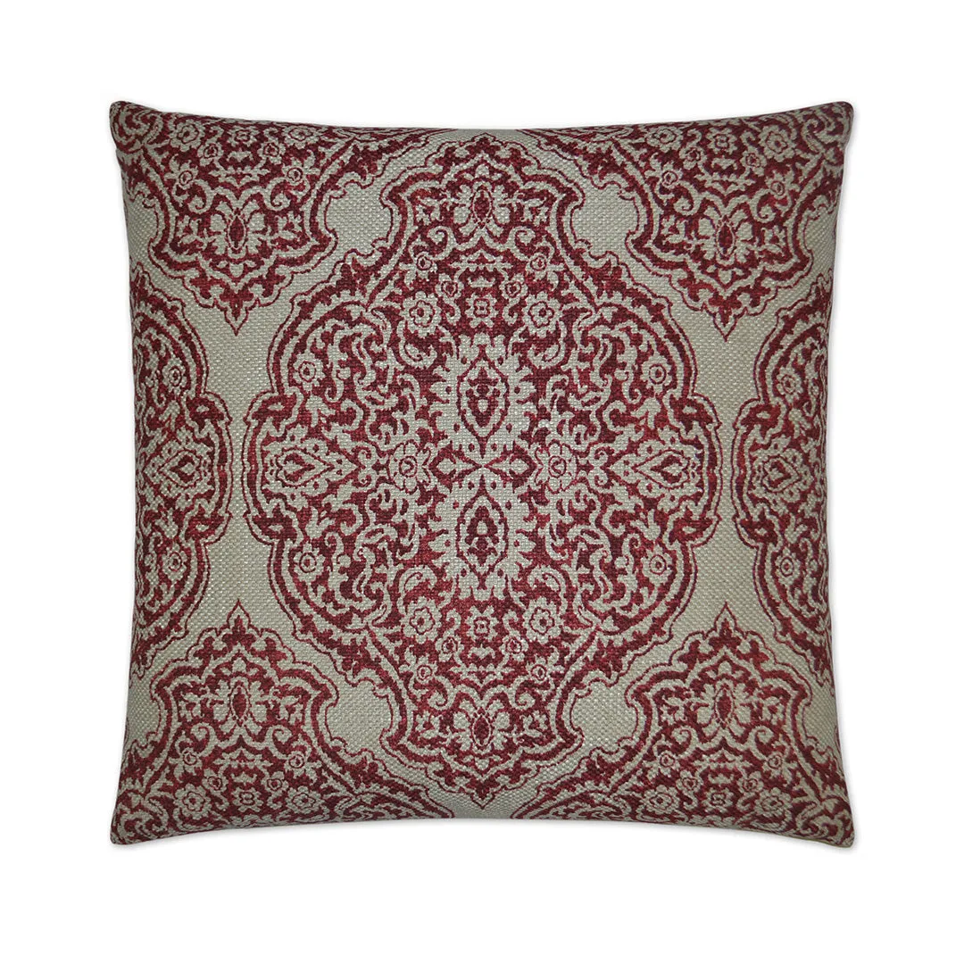Delmonico Pillow, Red Throw Pillows Cozy Upgrade