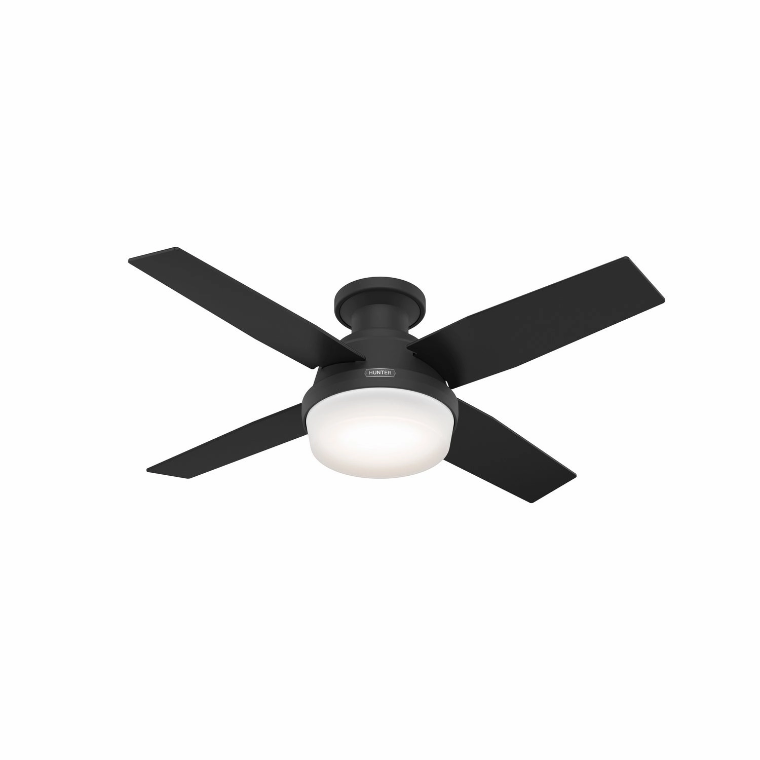 Dempsey 44"Ceiling Fan Matte Black Small Fans FANS hot deal