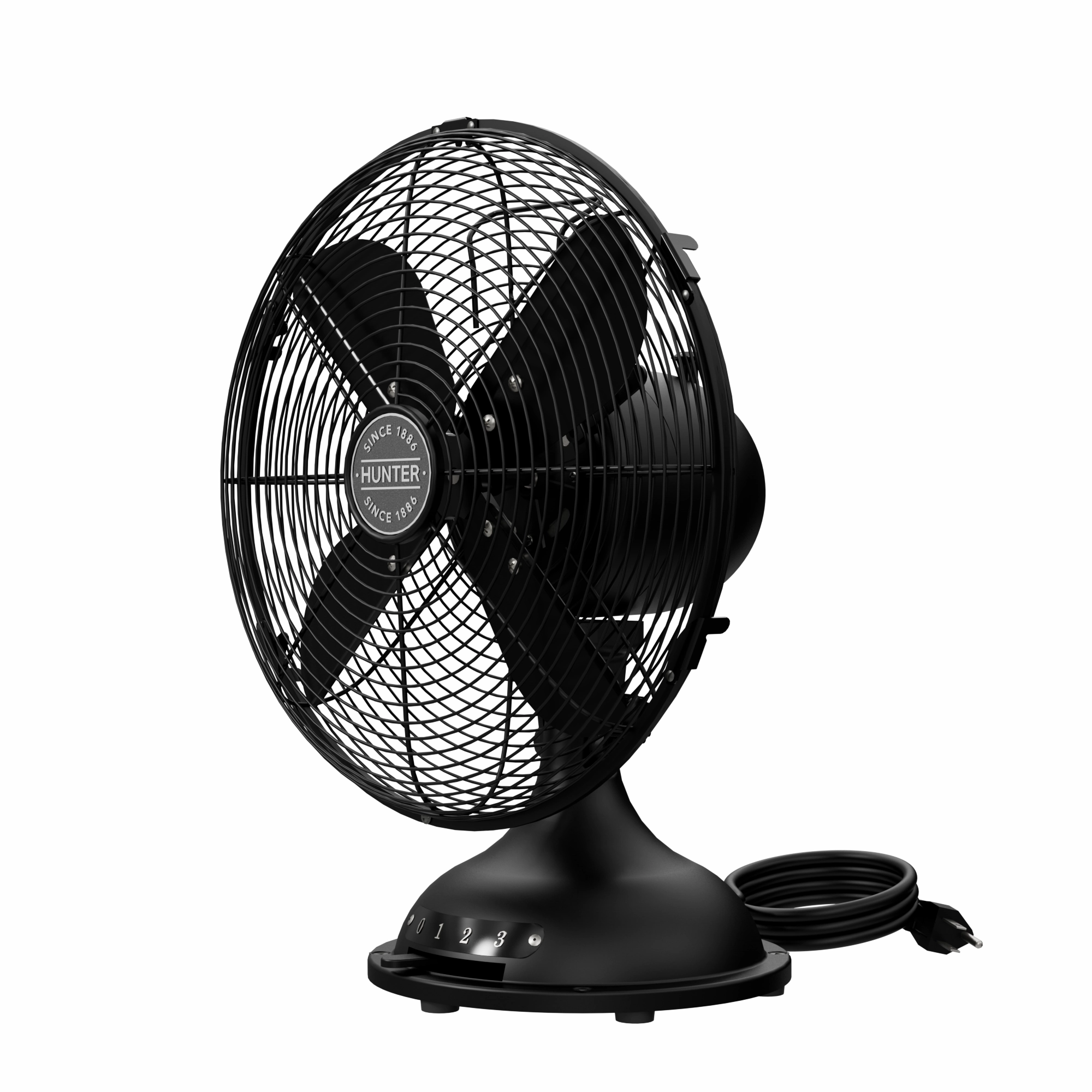 Desk Fan Matte Black Portable & Wall Fans offer