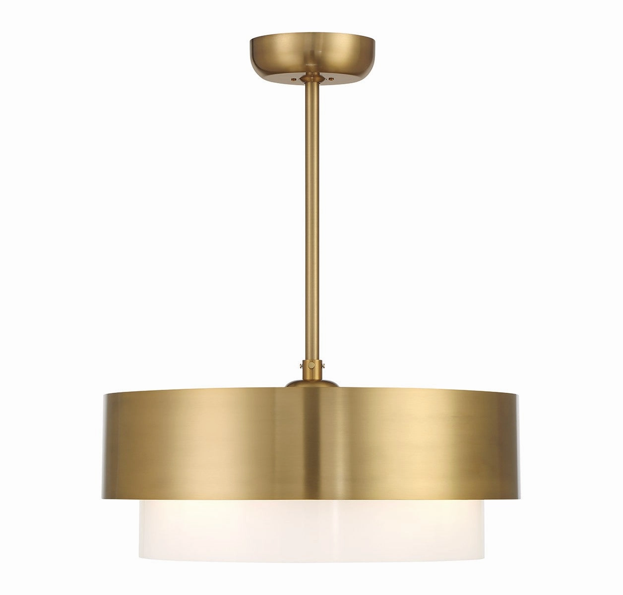 Diana Four Light Fan D'Lier Warm Brass Fandeliers FANS on sale now