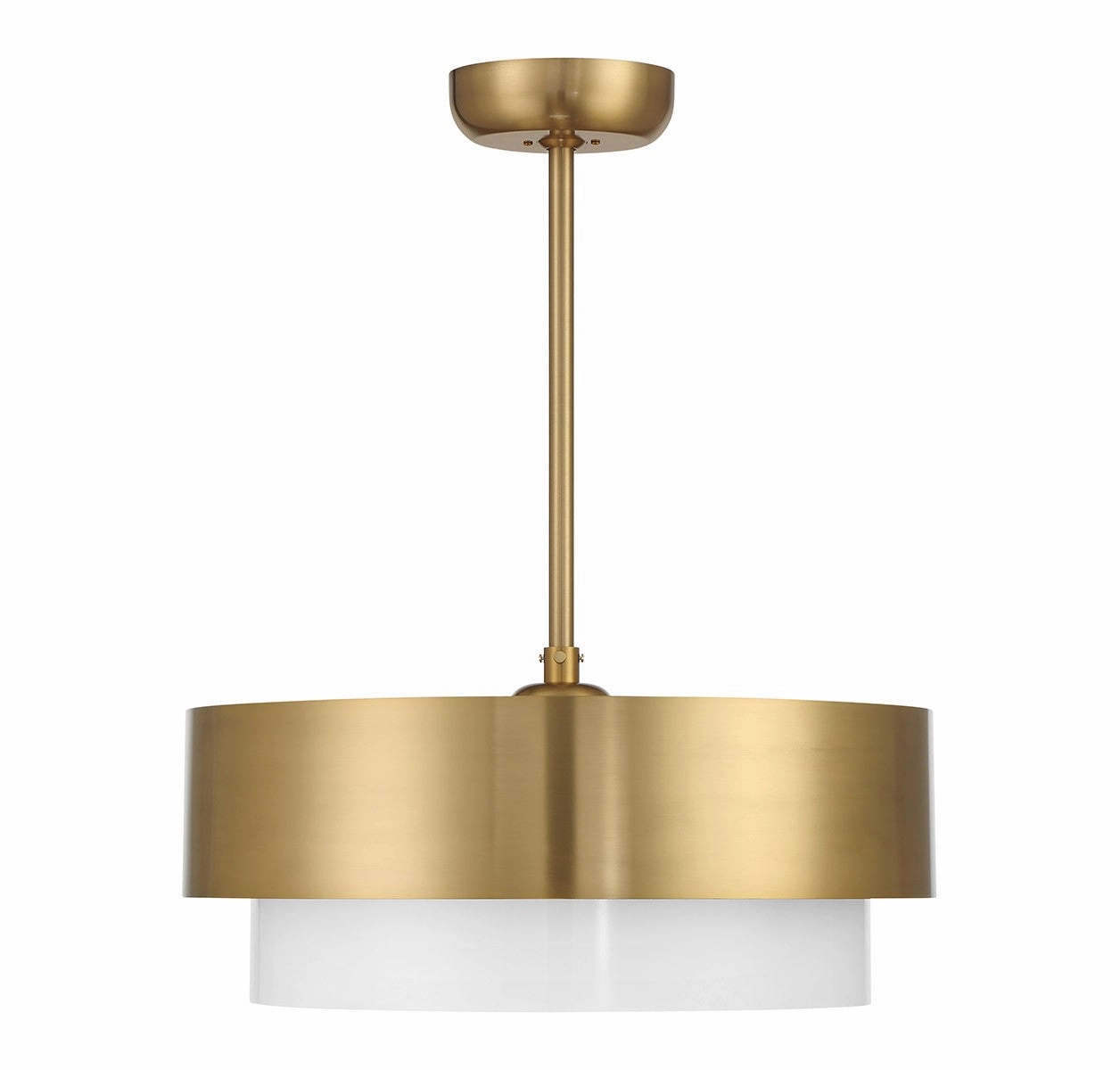 Diana Four Light Fan D'Lier Warm Brass Fandeliers at discount prices