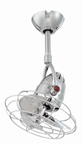 Diane 16"Ceiling Fan Polished Chrome Small Fans FANS special offer