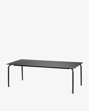 Dining table M aluminium black August Outdoor Furniture cheap deals