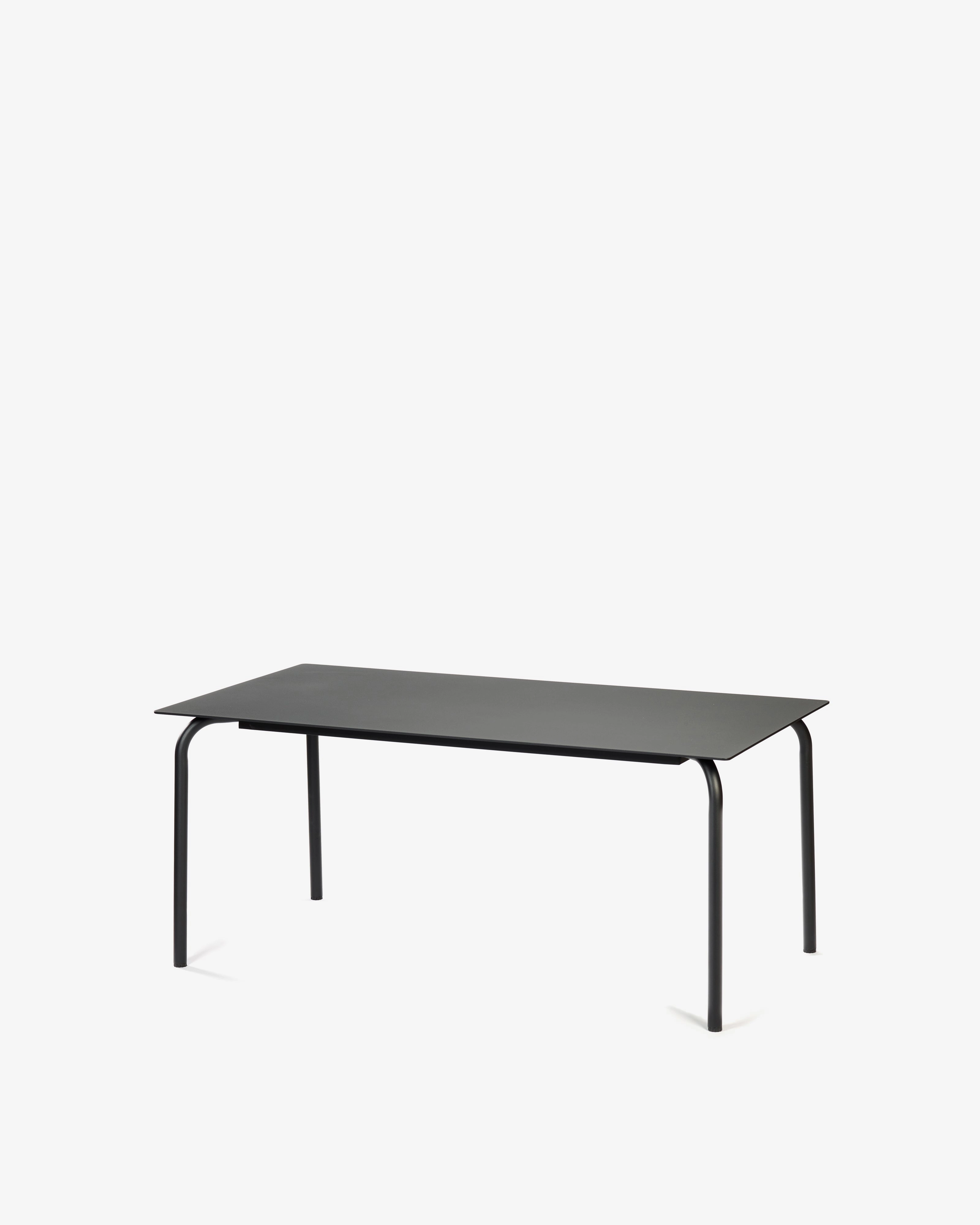 Dining table S aluminium black August Outdoor Furniture cheap deals