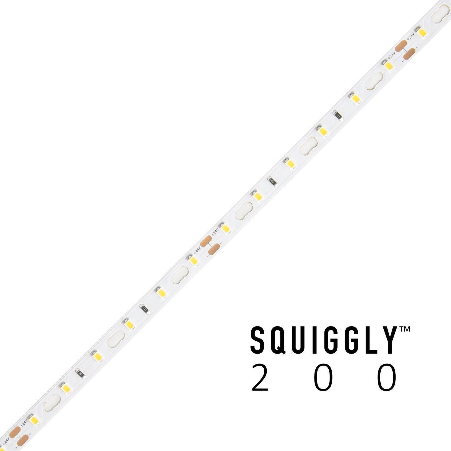 Diode Led Lighting DI-24V-SQ2-30-100  Led Tape Light Decor White Accent Lighting outlet store
