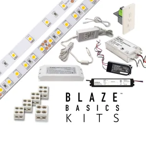 Diode Led Lighting DI-KIT-12V-BC2PG60-4200  Led Tape Light Decor White Affordable Accent Lighting