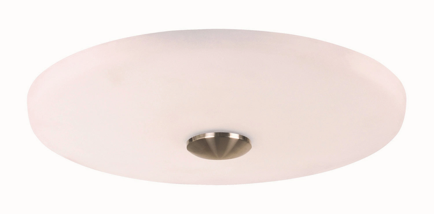 Disk LED Fan Light Kit in Brushed Polished Nickel Outdoor Ceiling Fans discount