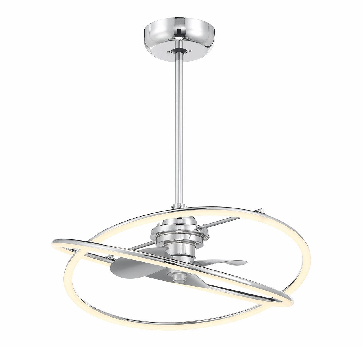 Dorado LED Fan D'Lier Polished Chrome Fandeliers at discount prices