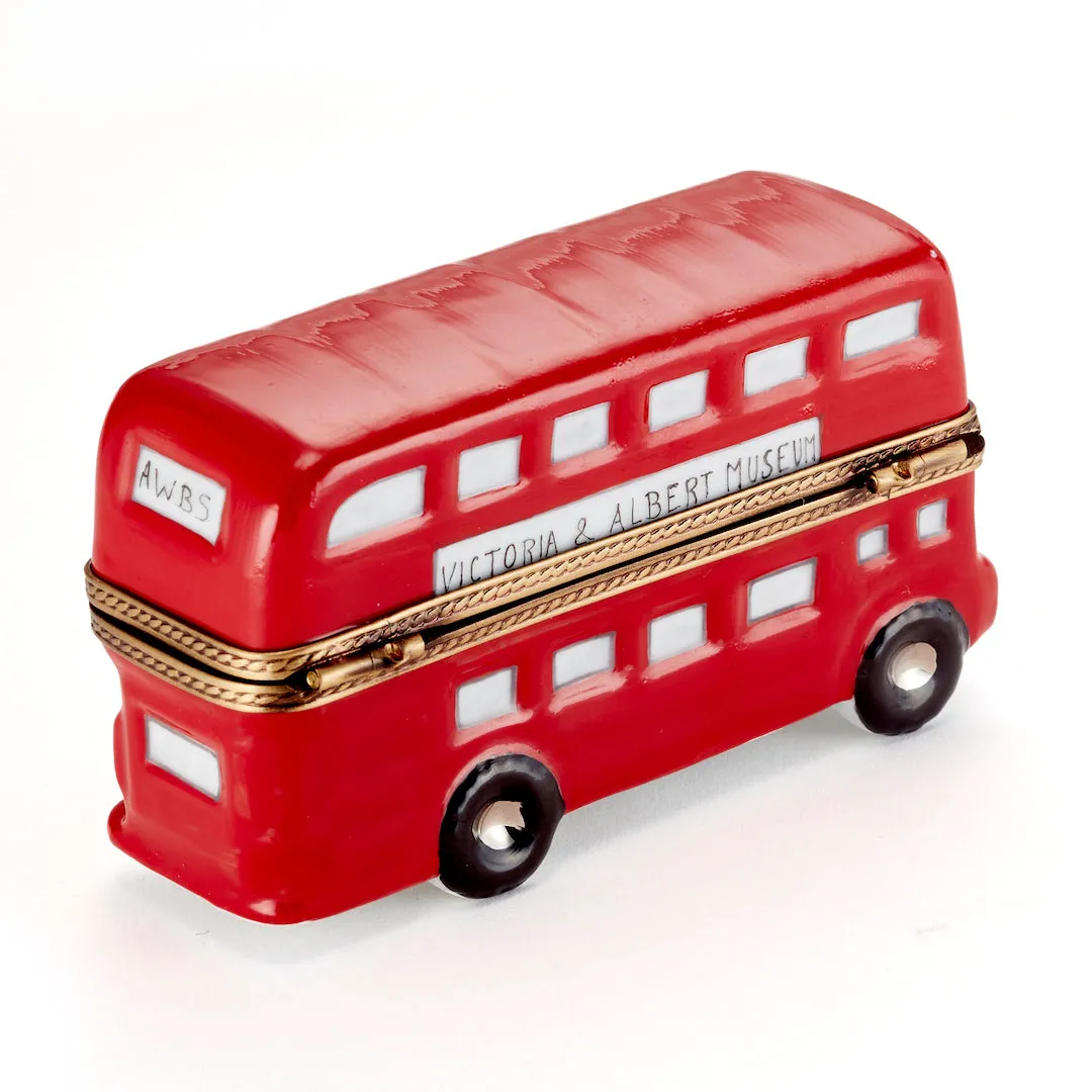 Double-Decker Bus Limoges Limoges Boxes collectors shop