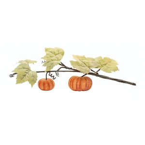 Double Pumpkin Vine (Set of 2) 21"L Foam/Polyester Seasonal Decor Clearance
