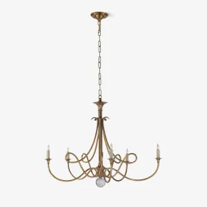Double Twist Chandelier Stylish Living Room Lights