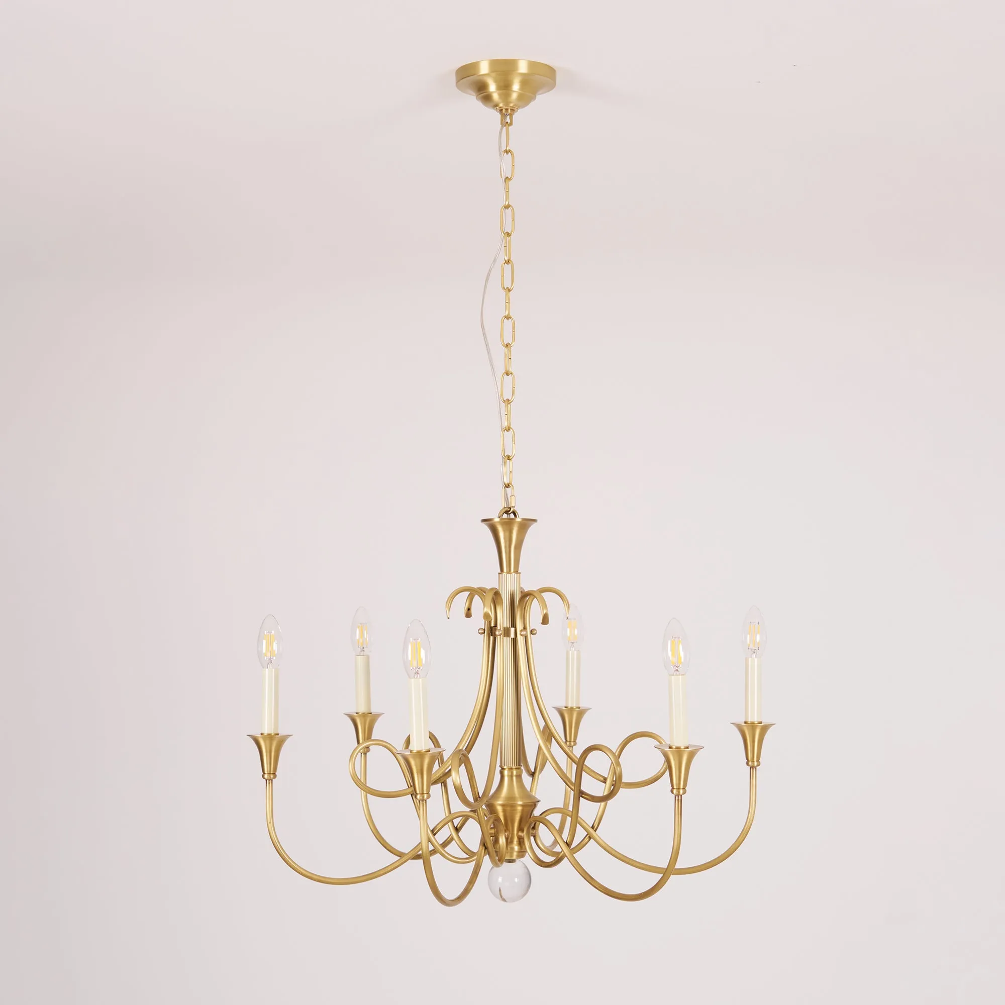 Double Twist Chandelier