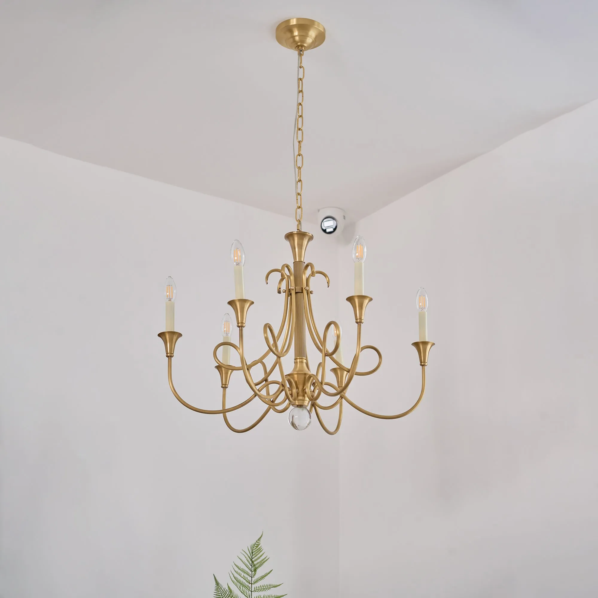 Double Twist Chandelier
