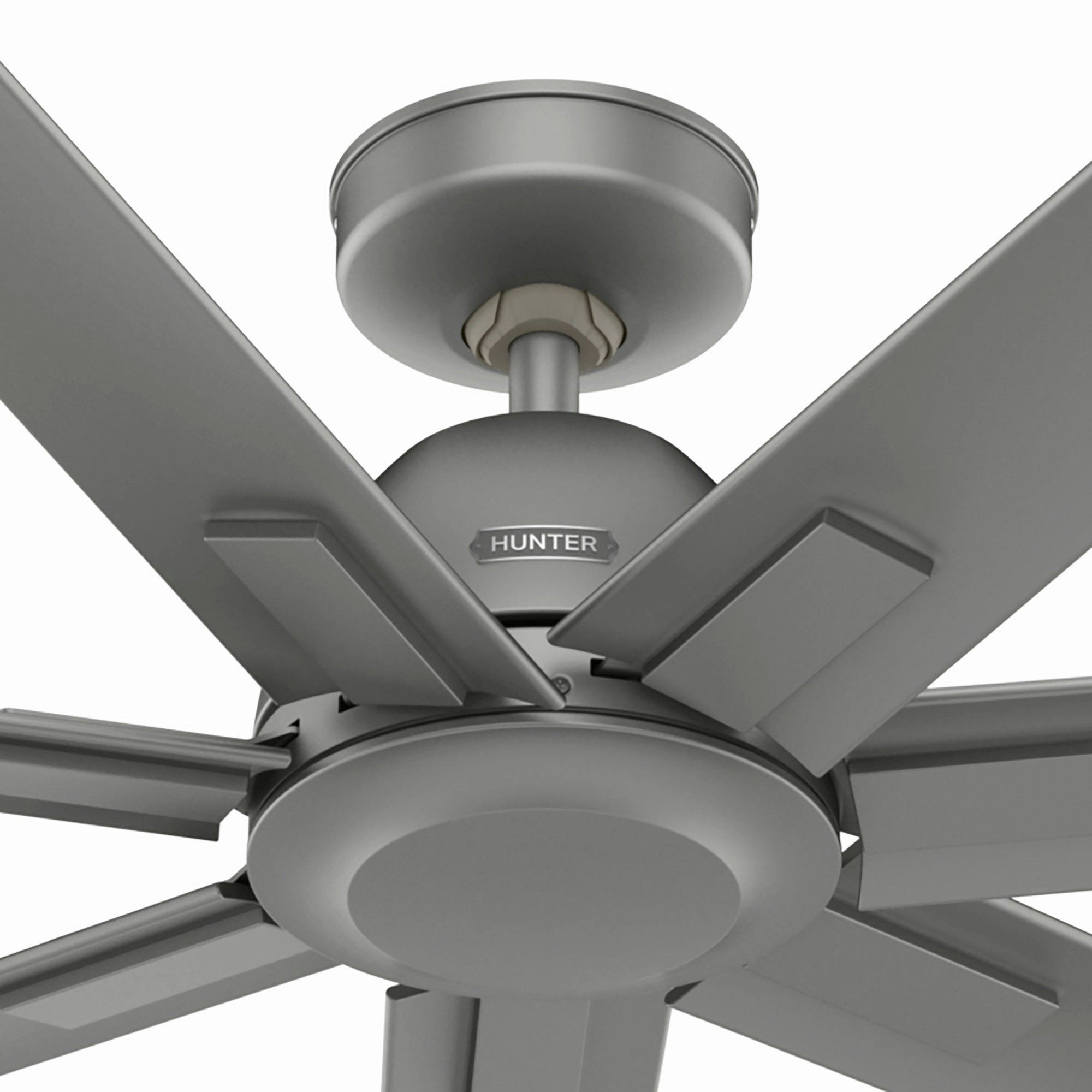 Downtown 72"Ceiling Fan Matte Silver Large Ceiling Fans online store