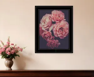 Dreamy Rose 2 Black Framed Print Wall Art Home Mirrors & Wall Art