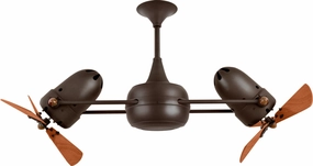 Duplo-Dinamico 36"Ceiling Fan Bronzette Small Fans FANS hot deal
