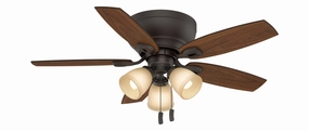 Durant 44"Ceiling Fan Maiden Bronze Huggers FANS cheap deals