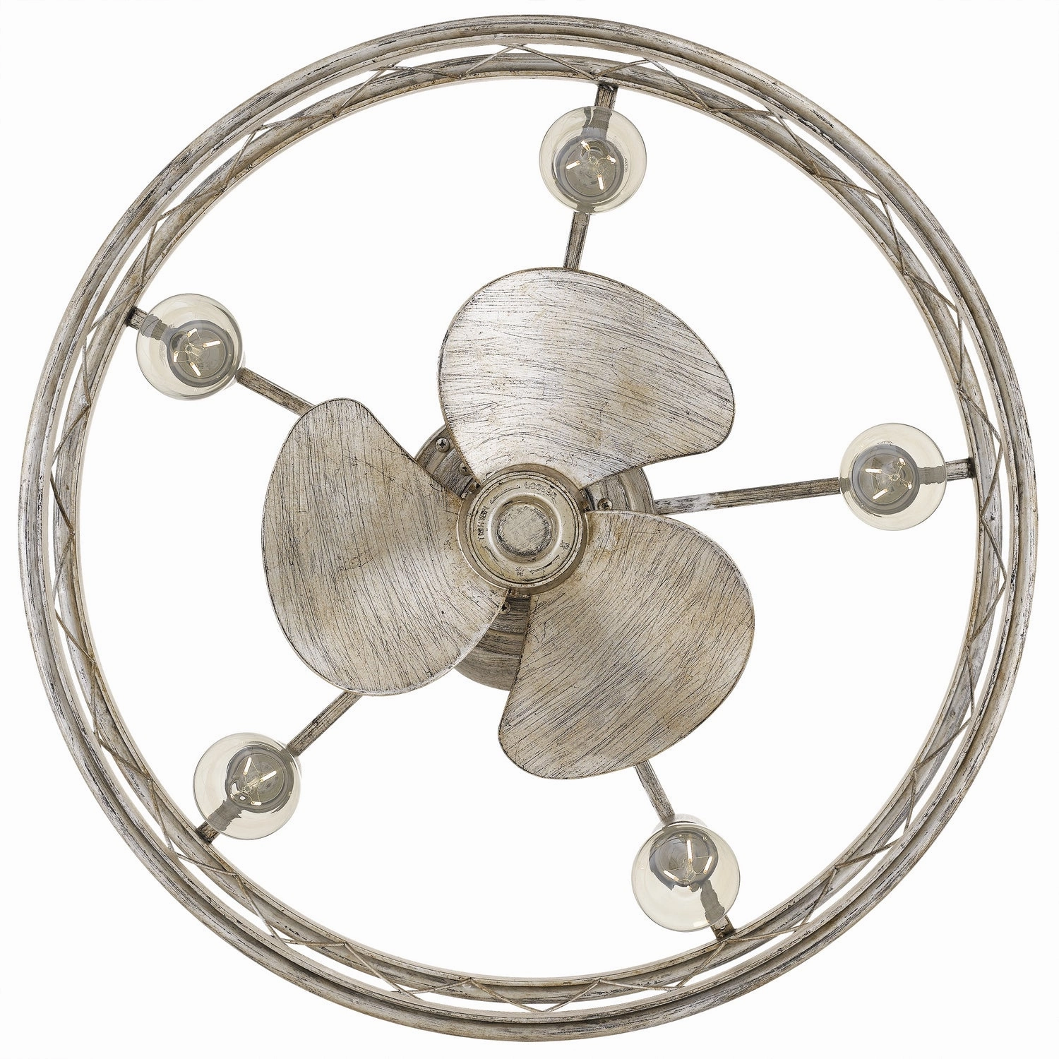 Dury Five Light Fandelier Century Silver Leaf Fandeliers at discount prices