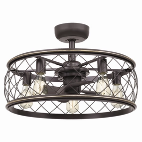 Dury Five Light Fandelier Palladian Bronze Fandeliers FANS on sale now