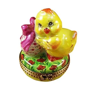 Easter Chick Limoges Collectible Boxes Rare Find