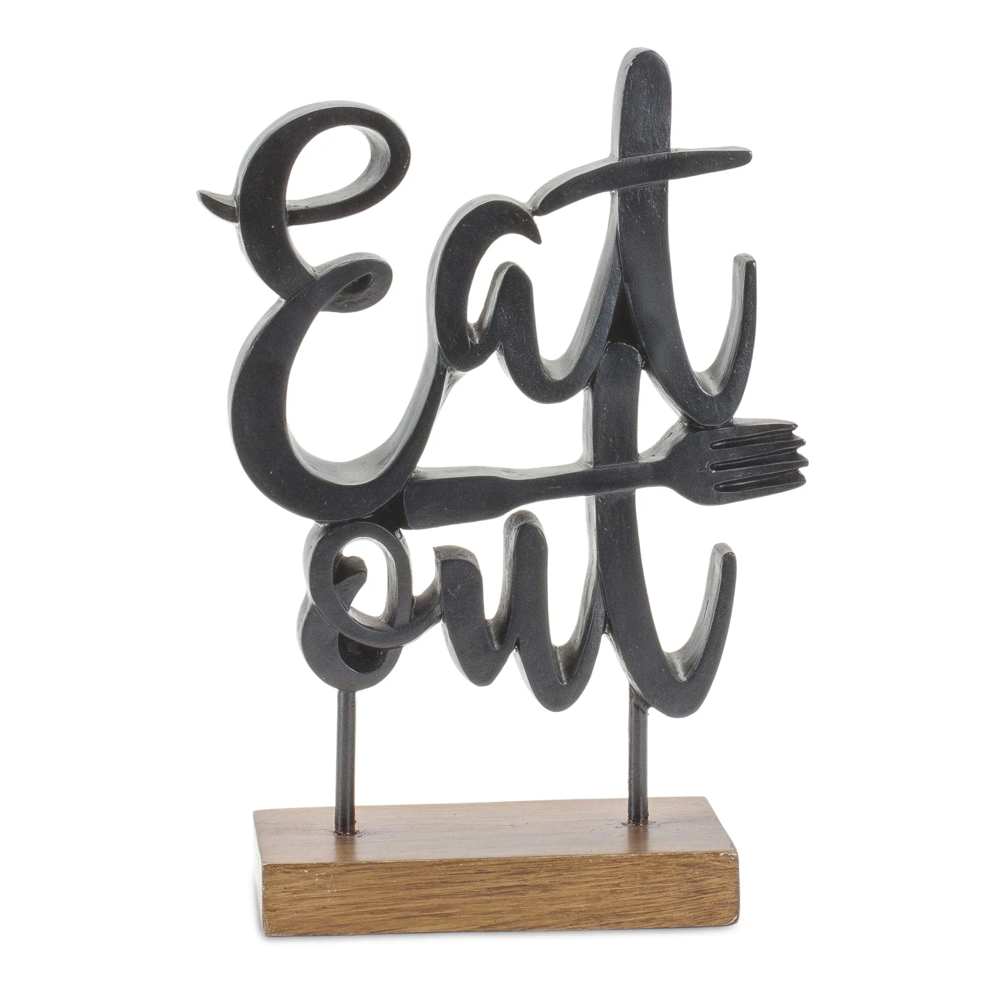 Eat Out Sign 5.25"L x 8.75"H Resin Decorative Accessories trending offers