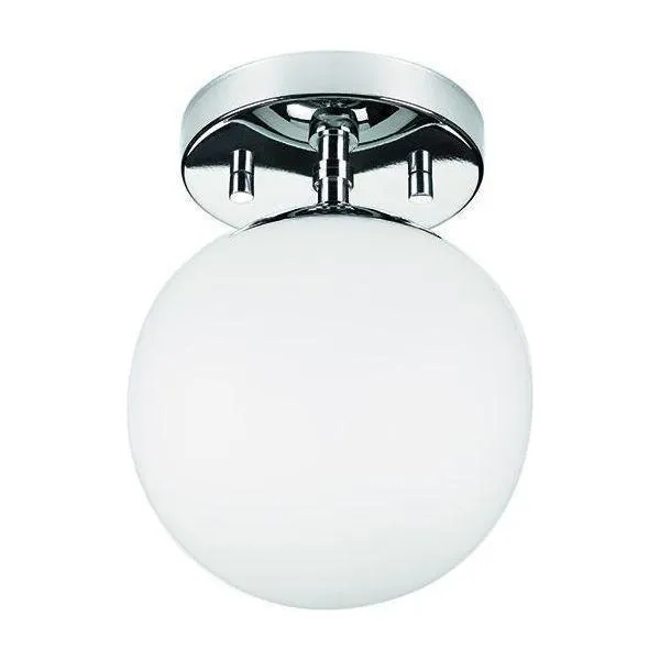 Eclipse 1-Light Flush Mount Bathroom Lighting lighting deals