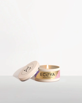 Ecoya Bamboo & White Lily Everyday Tin Candle 145G Ecoya Home Fragrance sale online