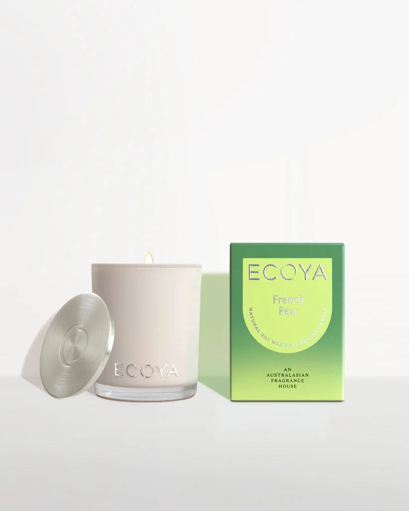 Ecoya French Pear Mini Madison Candle 80g Ecoya Home Fragrance sale online