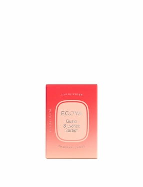 Ecoya Guava & Lychee Sorbet Car Diffuser Refill Ecoya Home Fragrance sale online