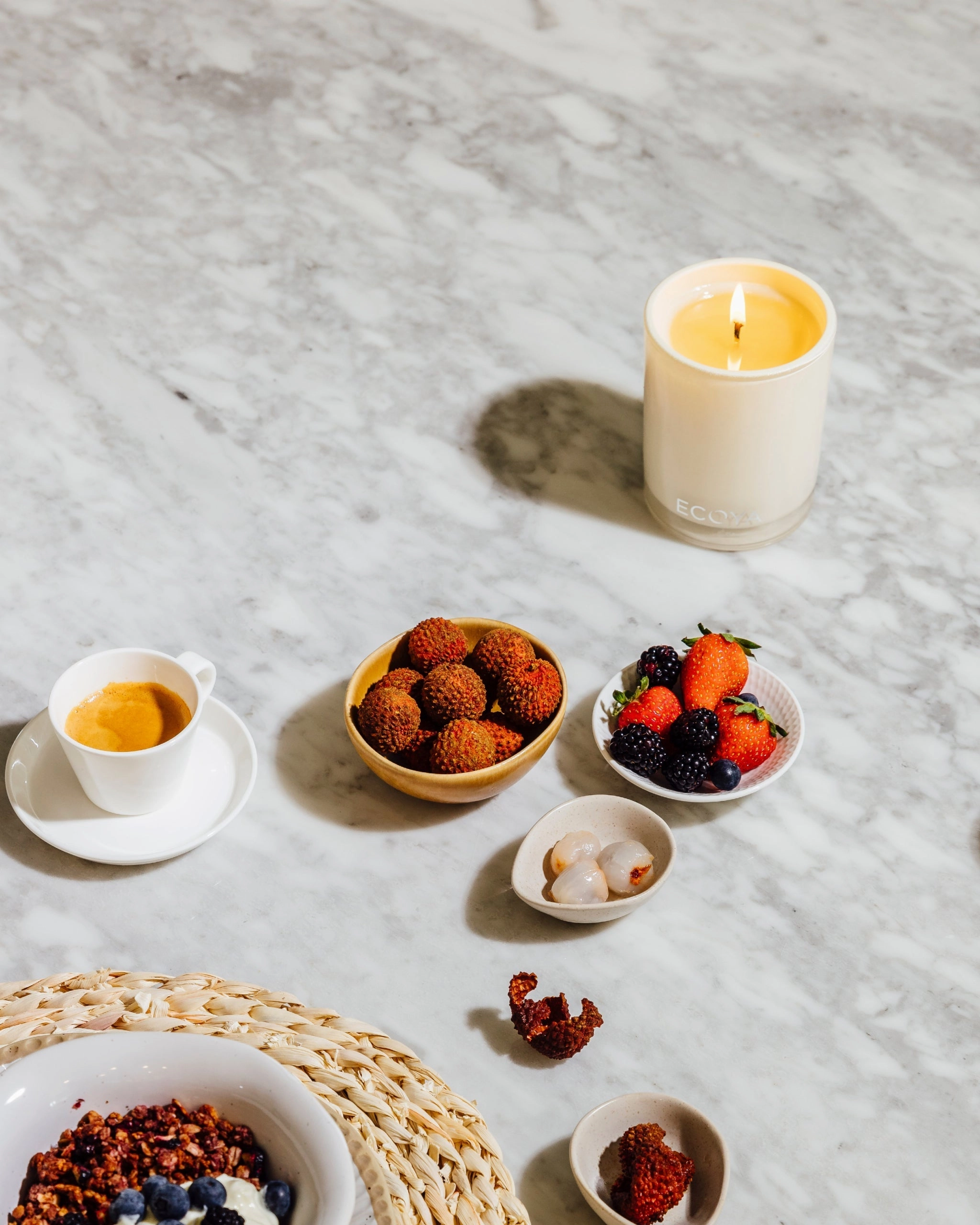 Ecoya Guava & Lychee Sorbet Madison Candle 400g
