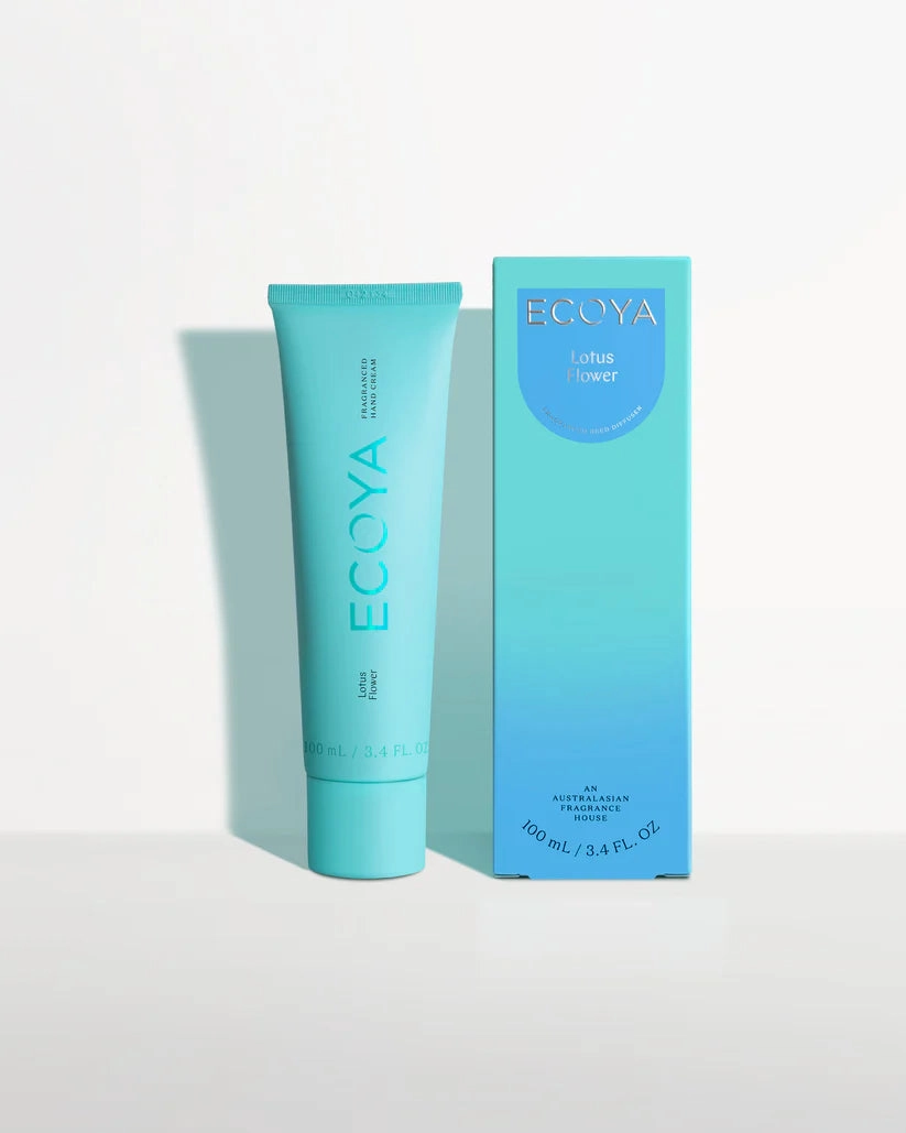 Ecoya Lotus Flower Hand Cream 100ml Ecoya Home Fragrance sale online