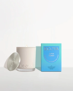 Ecoya Lotus Flower Mini Madison Candle 80g Ecoya Home Fragrance sale online