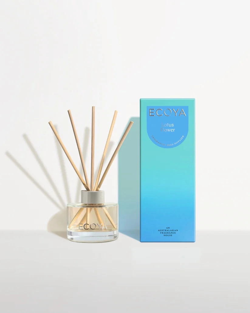 Ecoya Lotus Flower Mini Reed Diffuser 50ml Ecoya Home Fragrance sale online