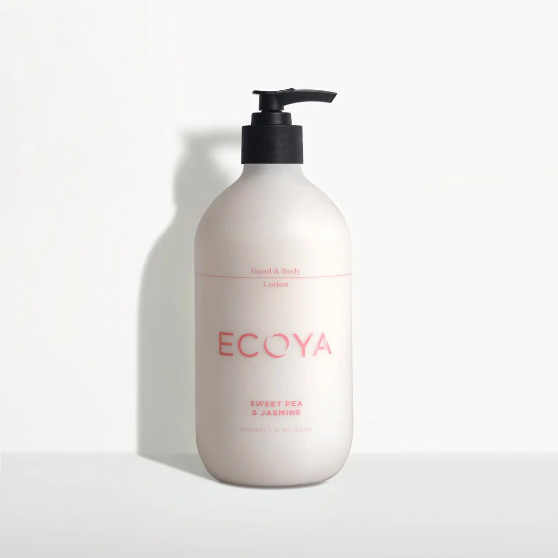 Ecoya Sweet Pea & Jasmine Hand & Body Lotion 450ml Ecoya Home Fragrance sale online