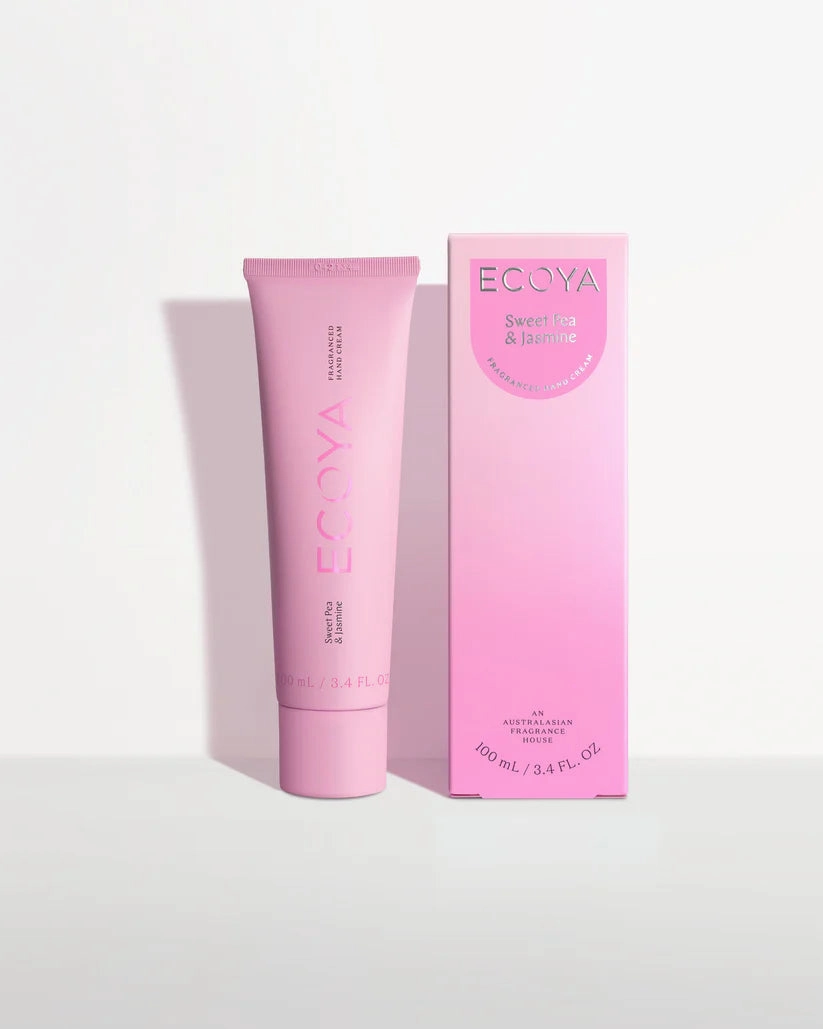 Ecoya Sweet Pea & Jasmine Hand Cream 100ml Ecoya Home Fragrance sale online