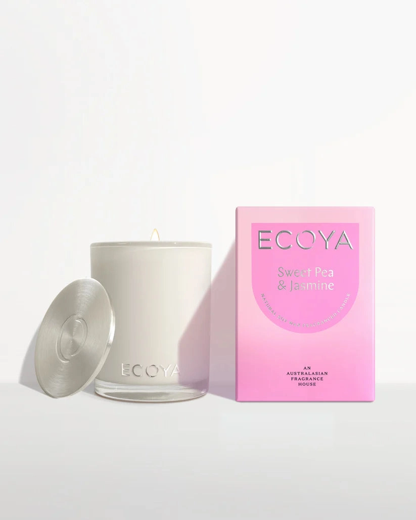 Ecoya Sweet Pea & Jasmine Madison Candle 400g Ecoya Home Fragrance sale online