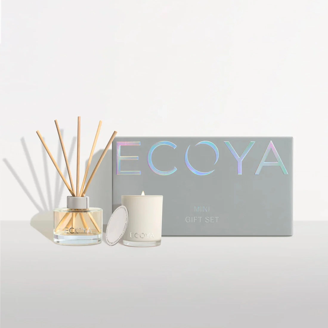 Ecoya Sweet Pea & Jasmine Mini Gift Set 1 x 80g   1 x 50ml Ecoya Home Fragrance sale online