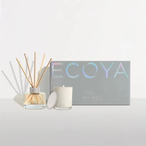 Ecoya Sweet Pea & Jasmine Mini Gift Set 1 x 80g   1 x 50ml Ecoya Home Fragrance sale online