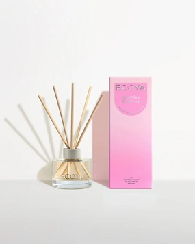 Ecoya Sweet Pea & Jasmine Mini Reed Diffuser 50ml Ecoya Home Fragrance sale online