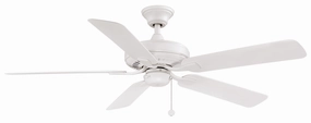 Edgewood 52 52"Ceiling Fan Matte White Exterior Fans FANS limited time offer