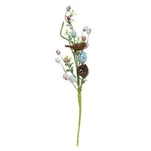 Eggs with Bird and Nest Spray Cheap Holiday Home Decor