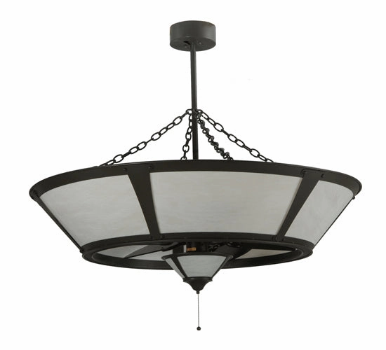 Eight Light Chandel-Air Fandeliers at discount prices