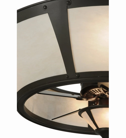 Eight Light Chandel-Air Fandeliers at discount prices