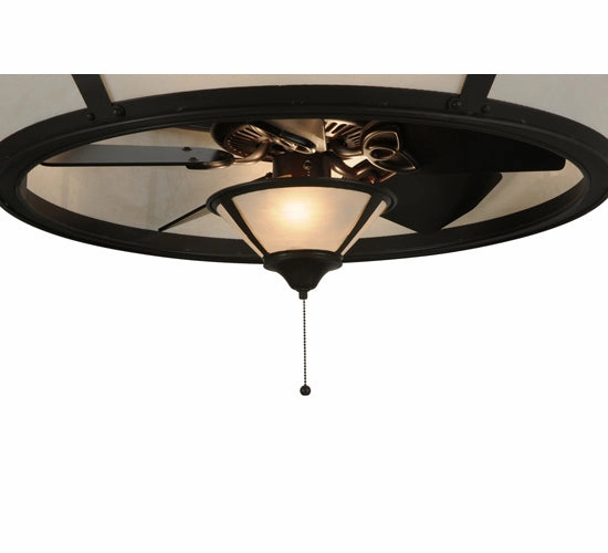 Eight Light Chandel-Air Fandeliers at discount prices