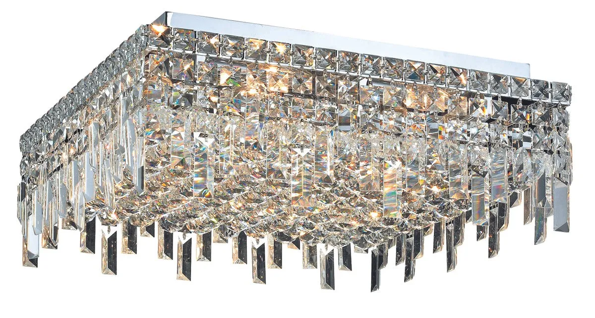 Elegant Lighting 12 Light Flush Mount Flush Mount Ceiling Lights